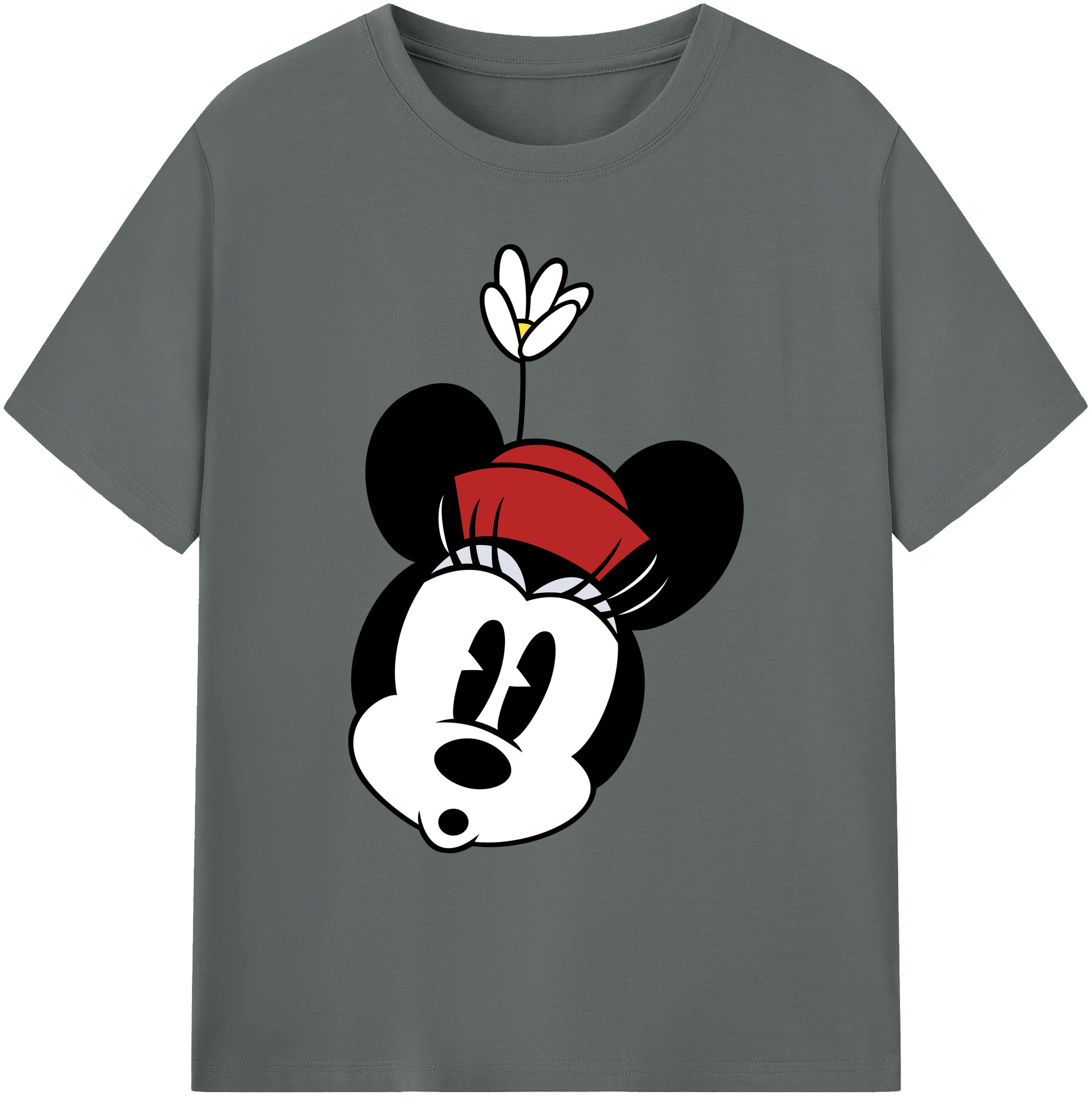 ミッキーマウス Mickey Mouse 綿100％ メンズ半袖Tシャツ｜肌触りやわらか＆通気性